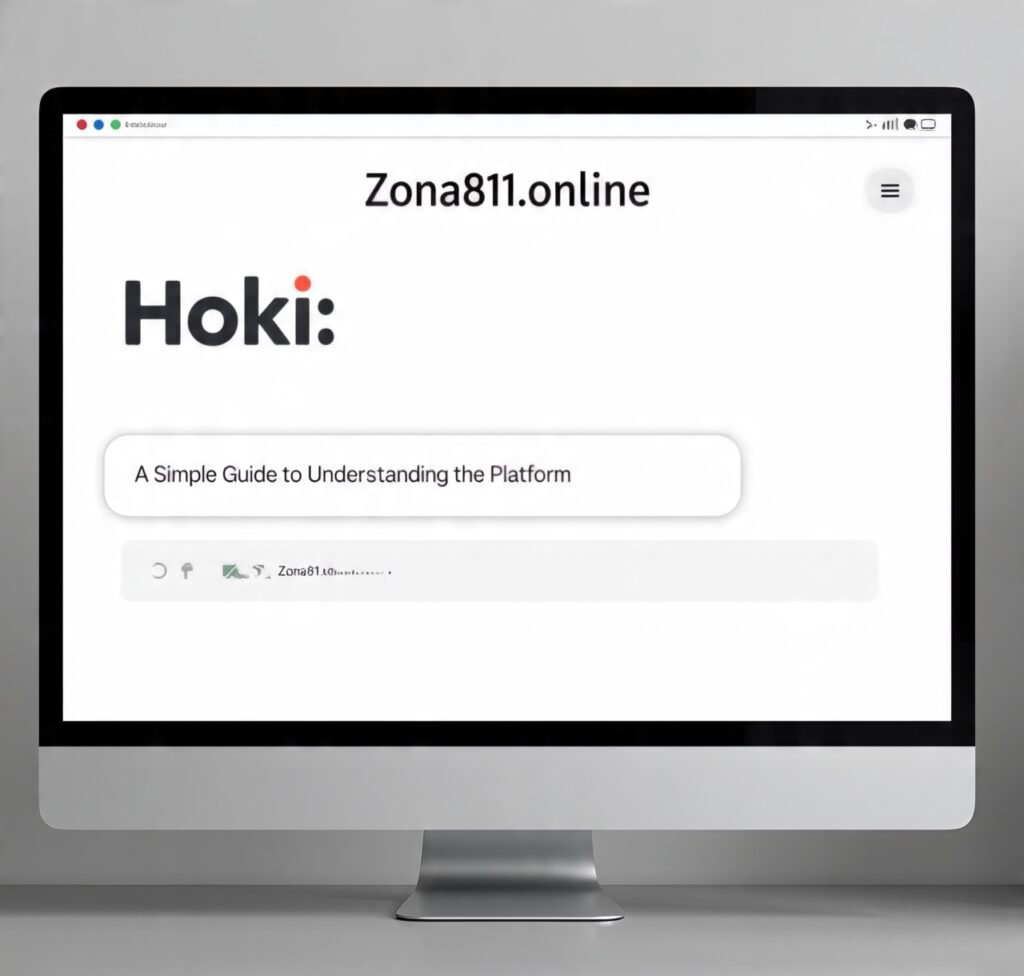 Zona811.online – Hoki: A Simple Guide to Understanding the Platform