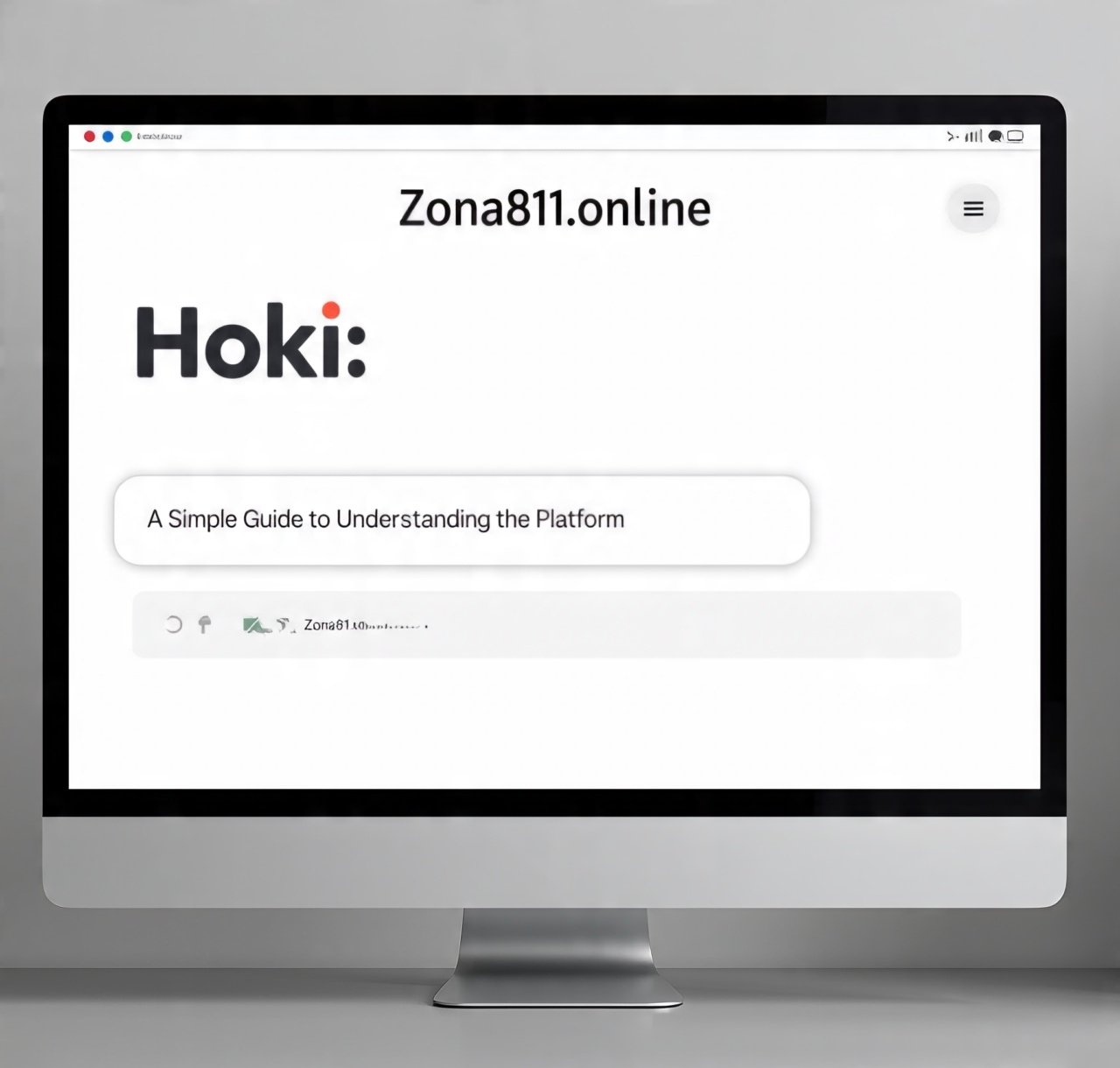 Zona811.online – Hoki: A Simple Guide to Understanding the Platform