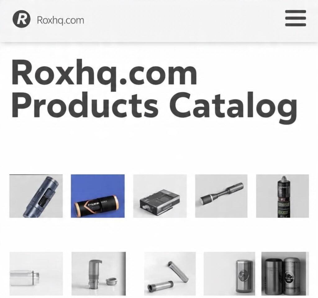 Roxhq.com Products Catalog: Simple Guide to What You Can Find