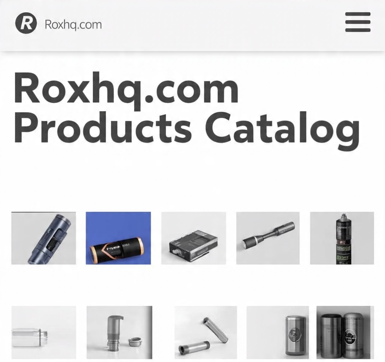 Roxhq.com Products Catalog: Simple Guide to What You Can Find